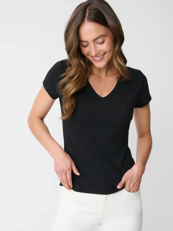 Cheap J. McLaughlin Terrine Tee Black