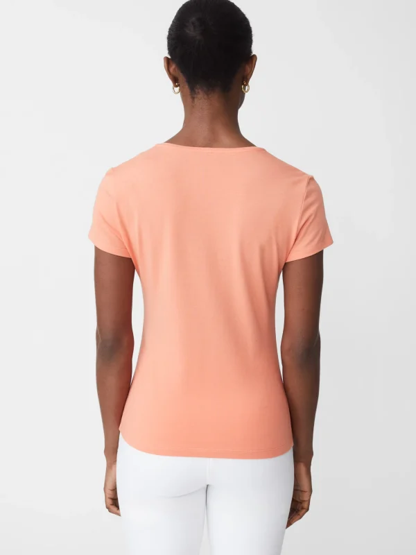 Clearance J. McLaughlin Terrine Tee Tangerine