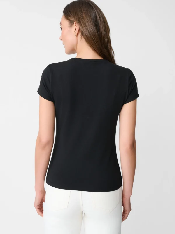 Cheap J. McLaughlin Terrine Tee Black