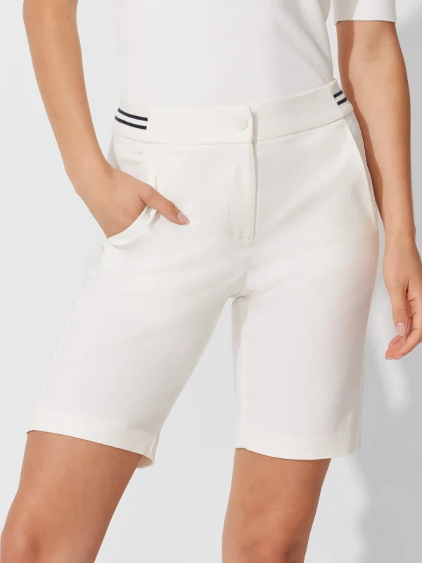 Online J. McLaughlin Thelma Shorts Off White