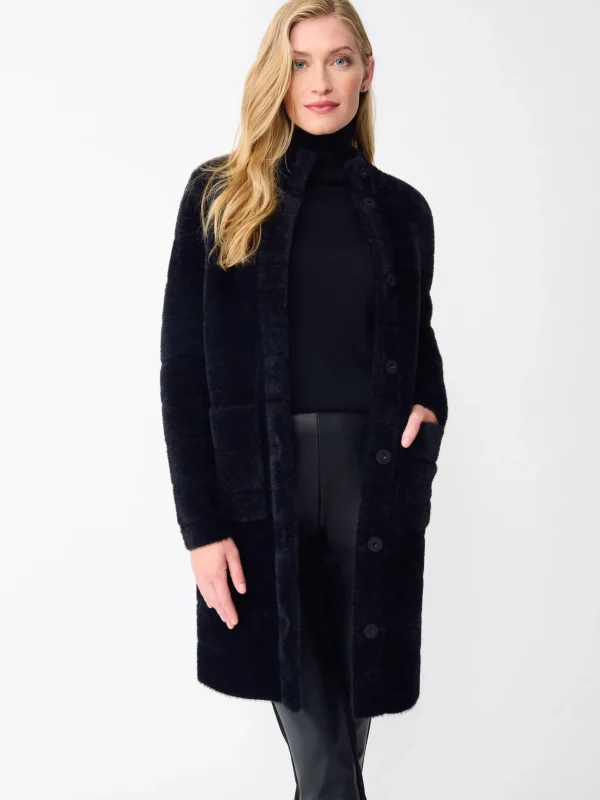 Clearance J. McLaughlin Tripp Sweater Coat Black