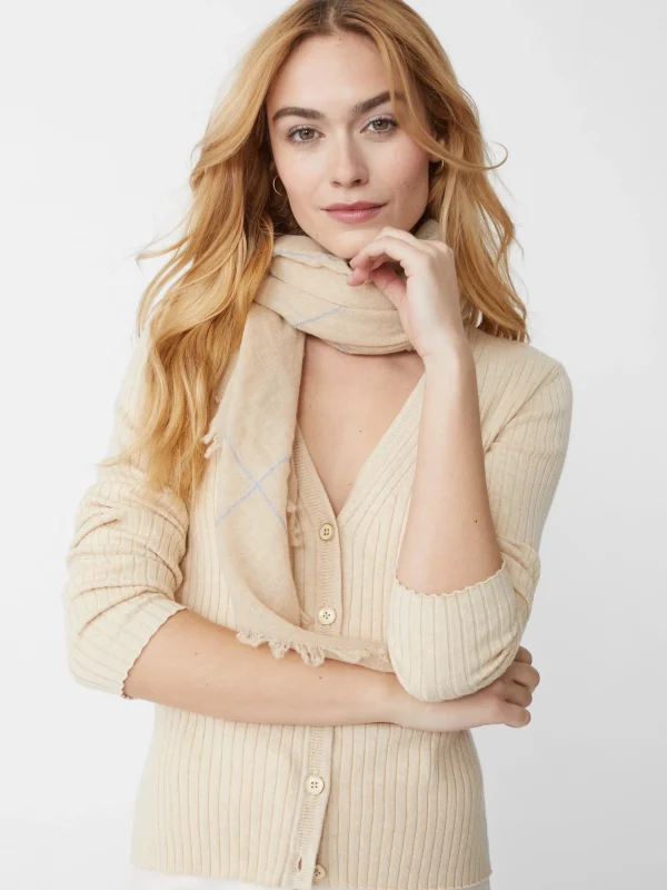 Cheap J. McLaughlin Val Cardigan Heather Oatmeal