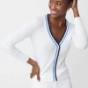 Flash Sale J. McLaughlin Val Cardigan White/Blue