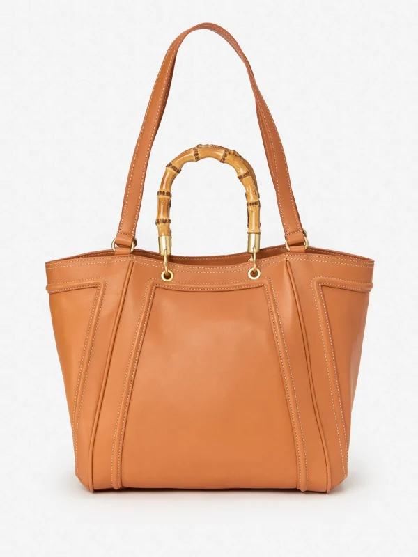 Hot J. McLaughlin Veranda Leather Tote Vachetta