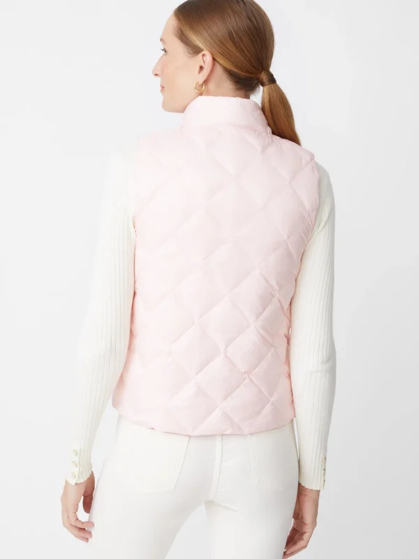 Flash Sale J. McLaughlin Vivian Reversible Puffer Vest Peony